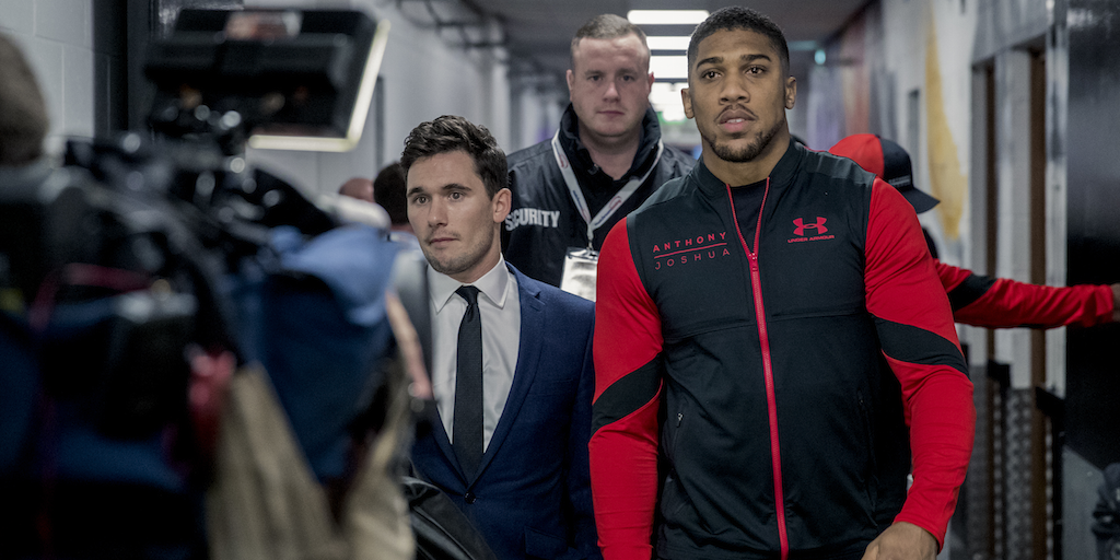 anthony joshua under armour jacket