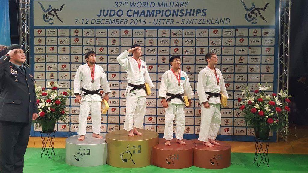 Third place on the world military judo championships. A very deserved medal after six fights #topsportdefensie