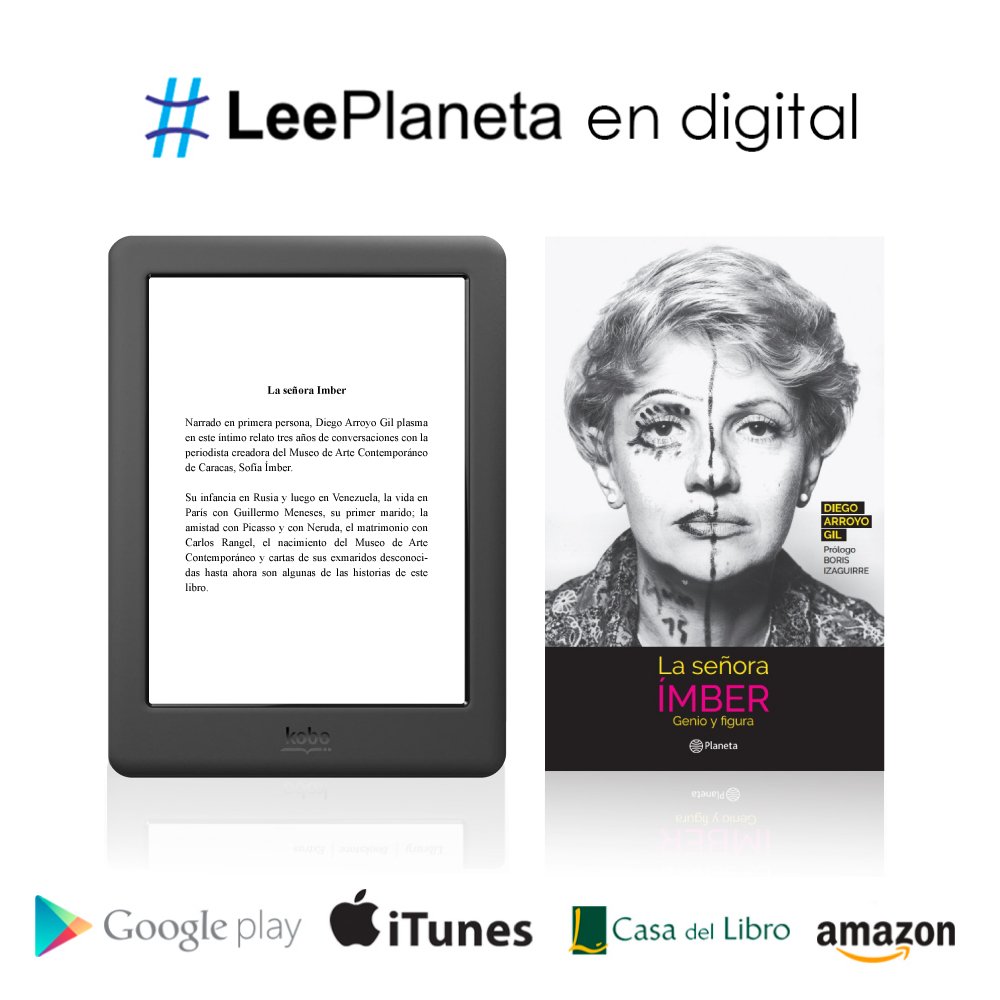PlanetaLibrosVe's tweet image. #LaSeñoraÍmber de @diegoarroyogil y @sofiaimber  ya está disponible en formato digital.

🎉🎊🎉🎊