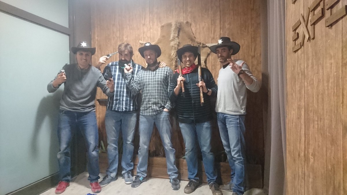 Estos canallas se han librado de la horca en los últimos minutos. Enhorabuena forajidos! #granollersexperience #roomescape #oci #granollers