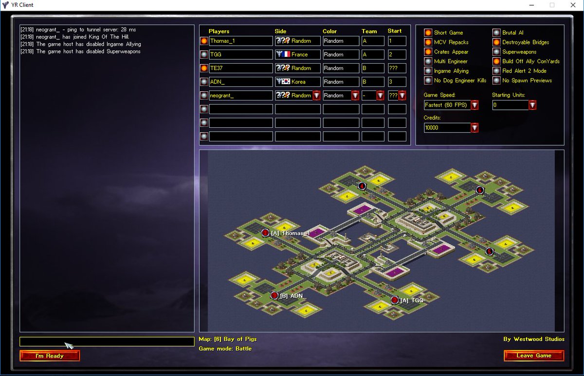 how to host a red alert 2 game