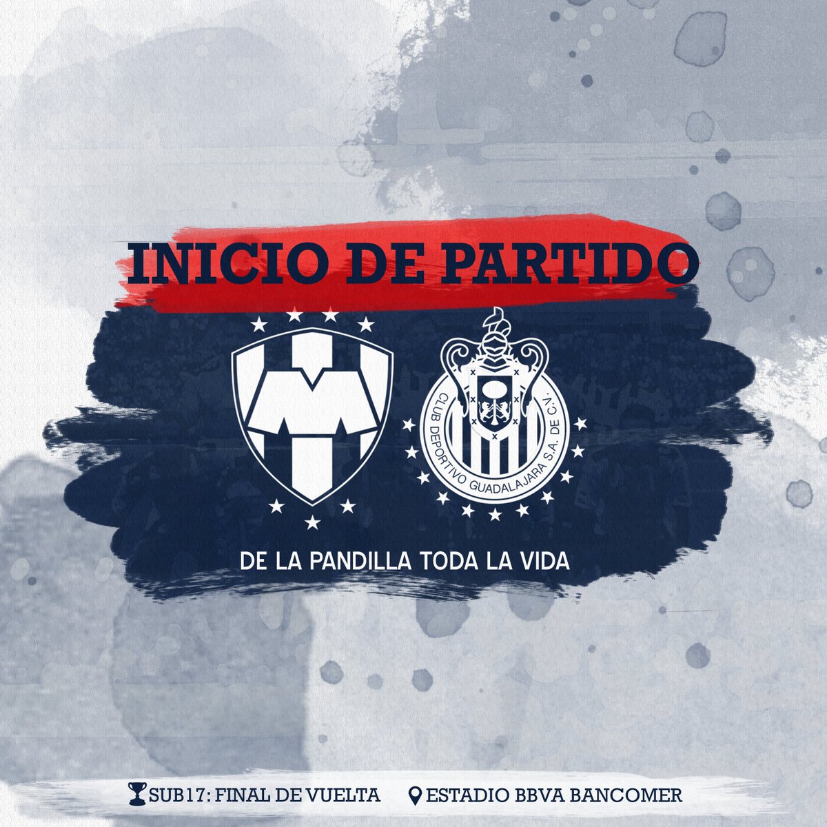 DeLaPandilla_'s tweet photo. 1' MTY (S17)  0-0  CHI (S17)| Inicia la final de vuelta en el BBVA Bancomer: ¡Vamos Rayaditos! https://t.co/Za8BIuPd2T