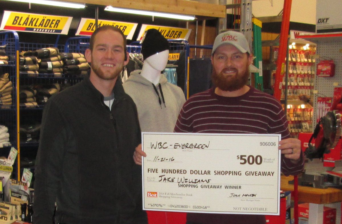 WBC_MT's tweet photo. OMG JAKE WILLIAMS won another of our $500 Shopping Giveaways. That's one of TWENTY that we'll hand out this year! https://t.co/vASjbRItzs https://t.co/u6WD1fgd6H