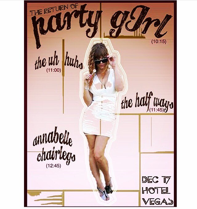 PartyG1rlAtx's tweet photo. The return of Party Girl!! Next Saturday 12-17 at Hotel Vegas! We go on 1st with NEW SONGS #partygirlatx #hotelvegasatx @HotelVegasATX https://t.co/TjN8U2kInj