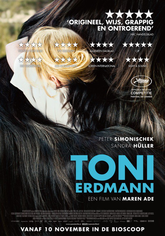 #ToniErdman Grote winnaar #EuropeanFilmAwards (E.U. Oscars) ad.nl/film/toni-erdm… Deze film vertonen wij  2/1@beresteynfilm @vanberesteyn