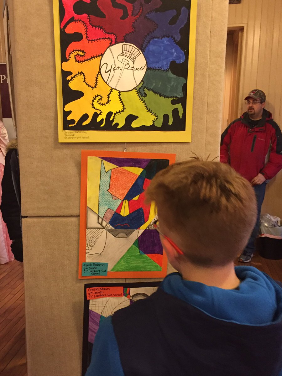 Congrats to our JTL artists that had work displayed at "Winterfest" today! #artshow