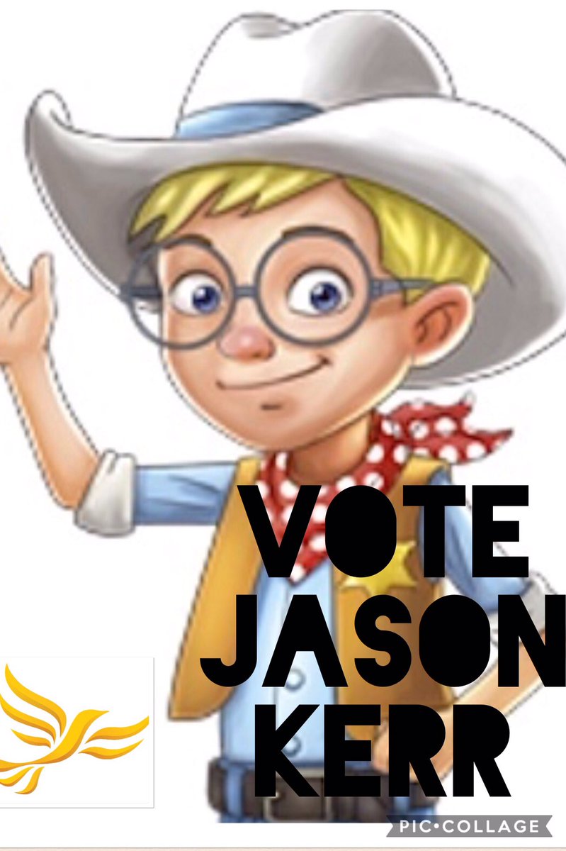 LibdemsGHS's tweet photo. VOTE Jason Kerr, liberal Democrats AKA Milkybar kid https://t.co/wcyzEMRbAT