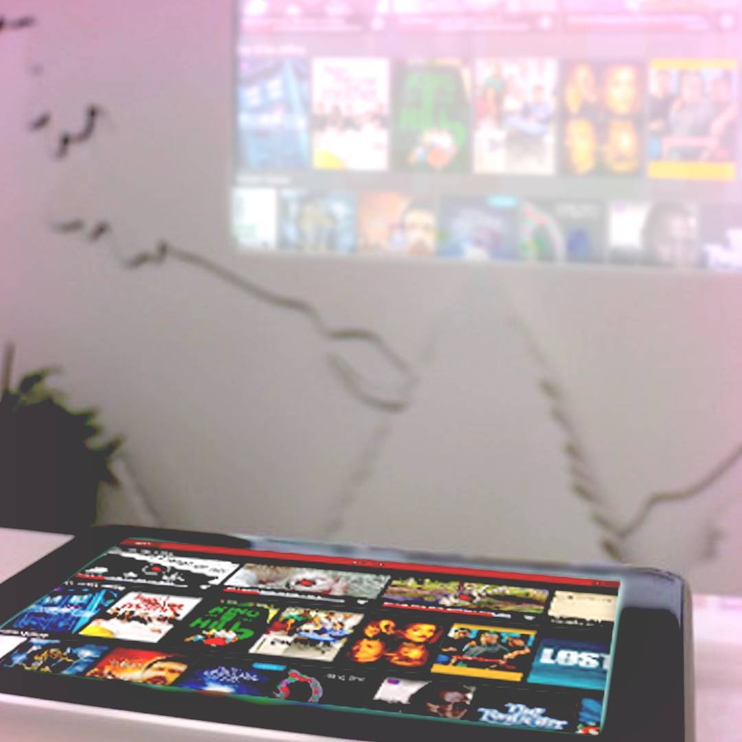 ZTE_Canada's tweet image. Get comfy for a Netflix marathon session using the #Spro2 #projector.