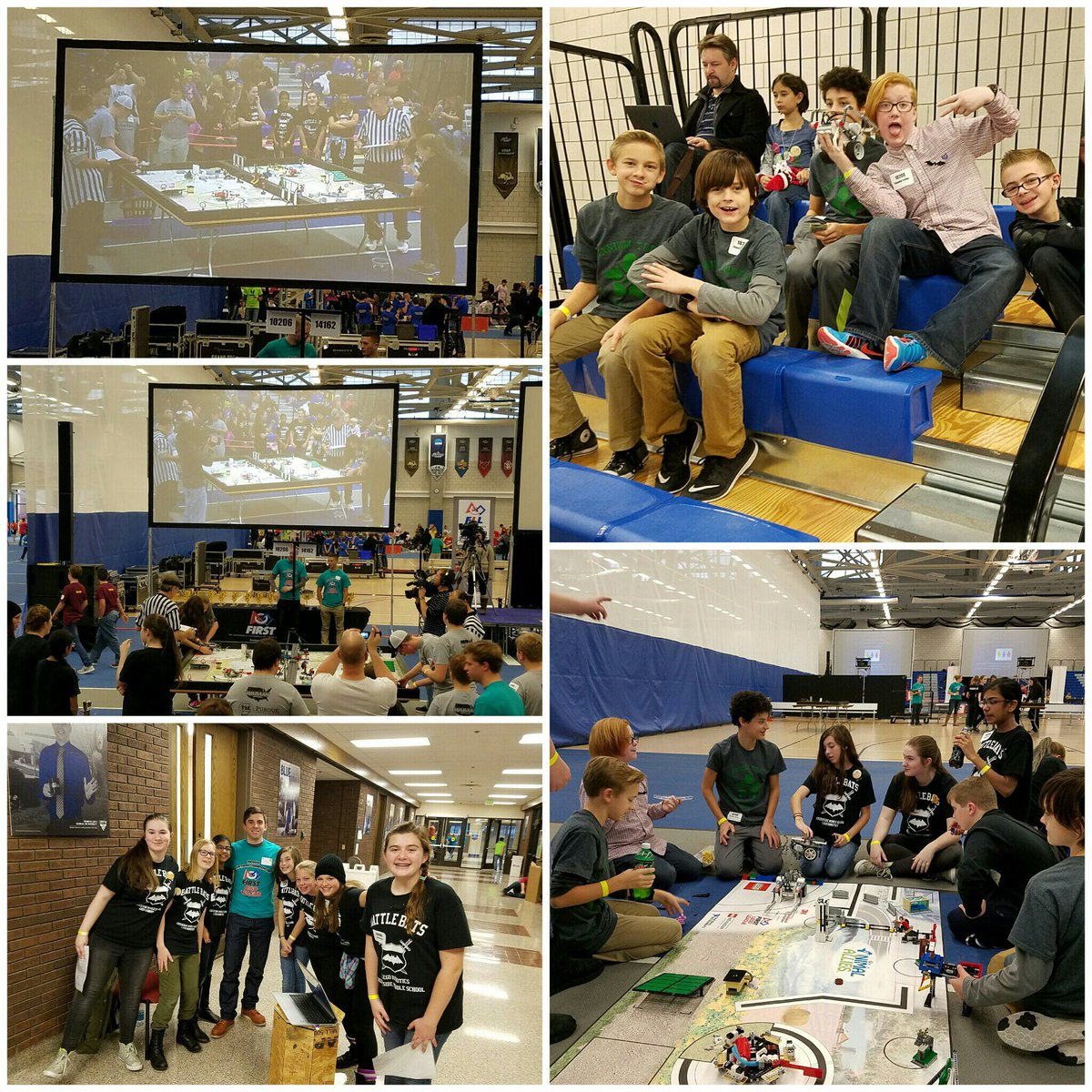 CreeksideMS's tweet photo. Two teams from Creekside attended the #Fll2016 State Championship in Ft. Wayne today & had a great time! We are proud of you! https://t.co/JLqq3rBB0B