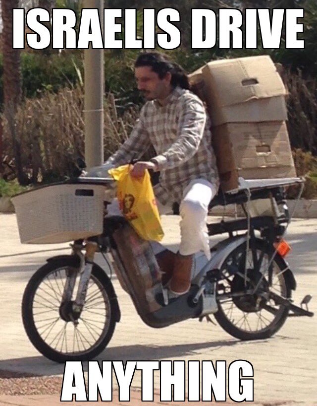 IsraelisDrive's tweet image. ISRAELIS DRIVE ANYTHING. #israelisdriveanything @FATJEW