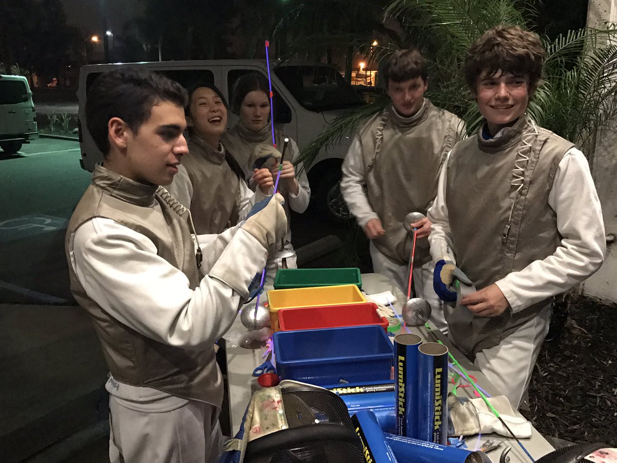 PolyHolmgren's tweet image. Figuring out how best to attach the light sticks. #PolySolves