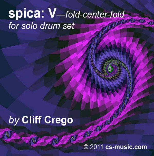 cliffcards's tweet photo. #percussion SPICA V-fold-cenger-fold, for #drumkit mp3 https://t.co/egcGzio2aH INTRO https://t.co/LrwFFtaTJ2 SCORE https://t.co/LkRXhrOzaI https://t.co/3cg8kxCZiD