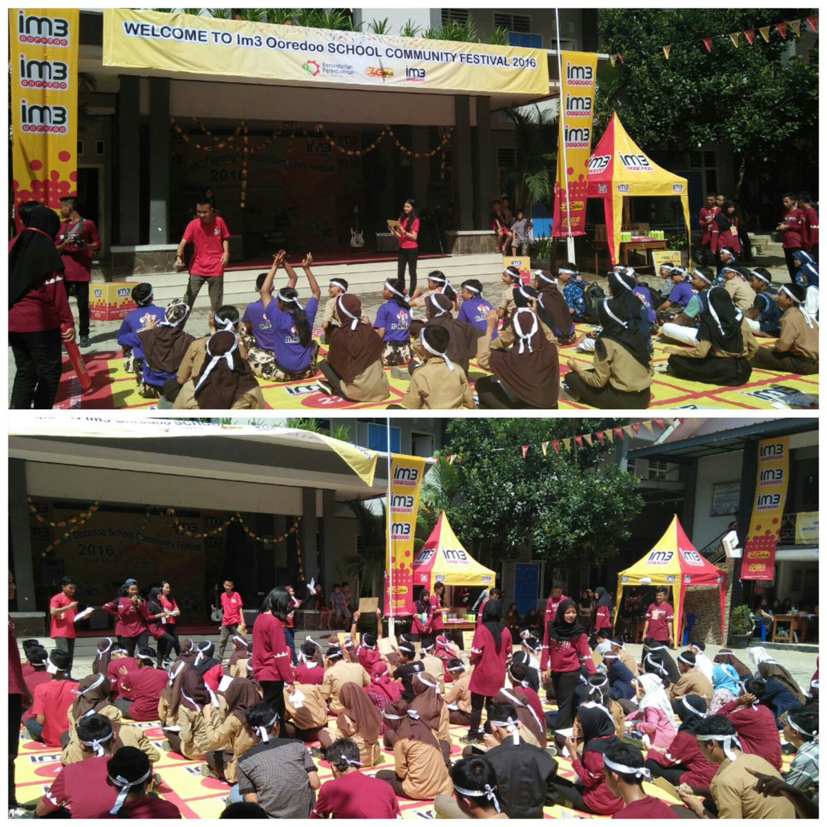 IM3OoredooBDL's tweet photo. Rangking 1 tingkat SMP &amp; SMA #ISCF2016 persaingan ketat dan seru banget @InfoBDL #Im3OoredooFeatSMKSMTI https://t.co/bObjICZ0lU