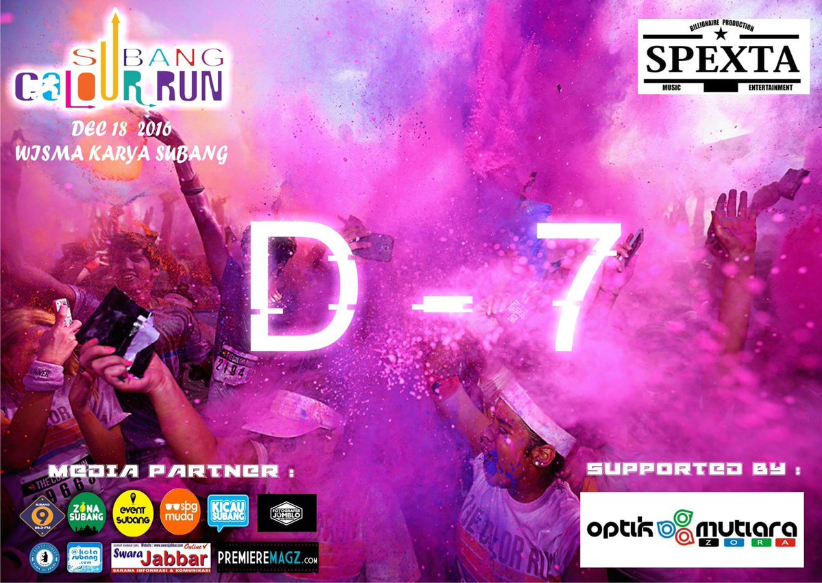 7 hari lagi gaisss 🙌 kalian udah dapat ticketnya belum ? 😁 yang belum dapat buruan beli sebelum kehabisan 🎉