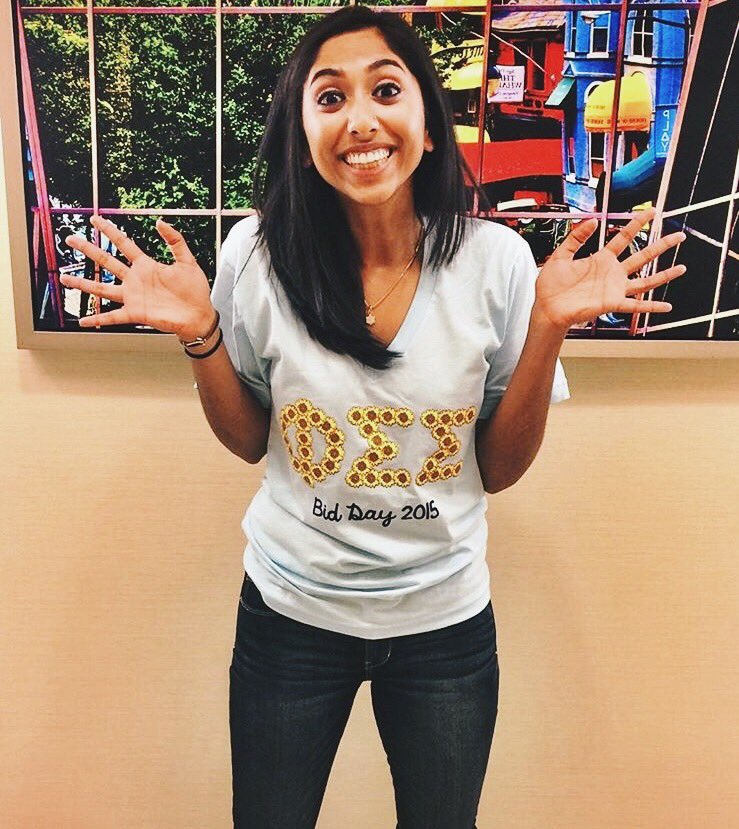 Wishing our sister Anjali a big Happy Birthday! We hope you enjoy the rest of your day! 💙💛 #phisigwpi