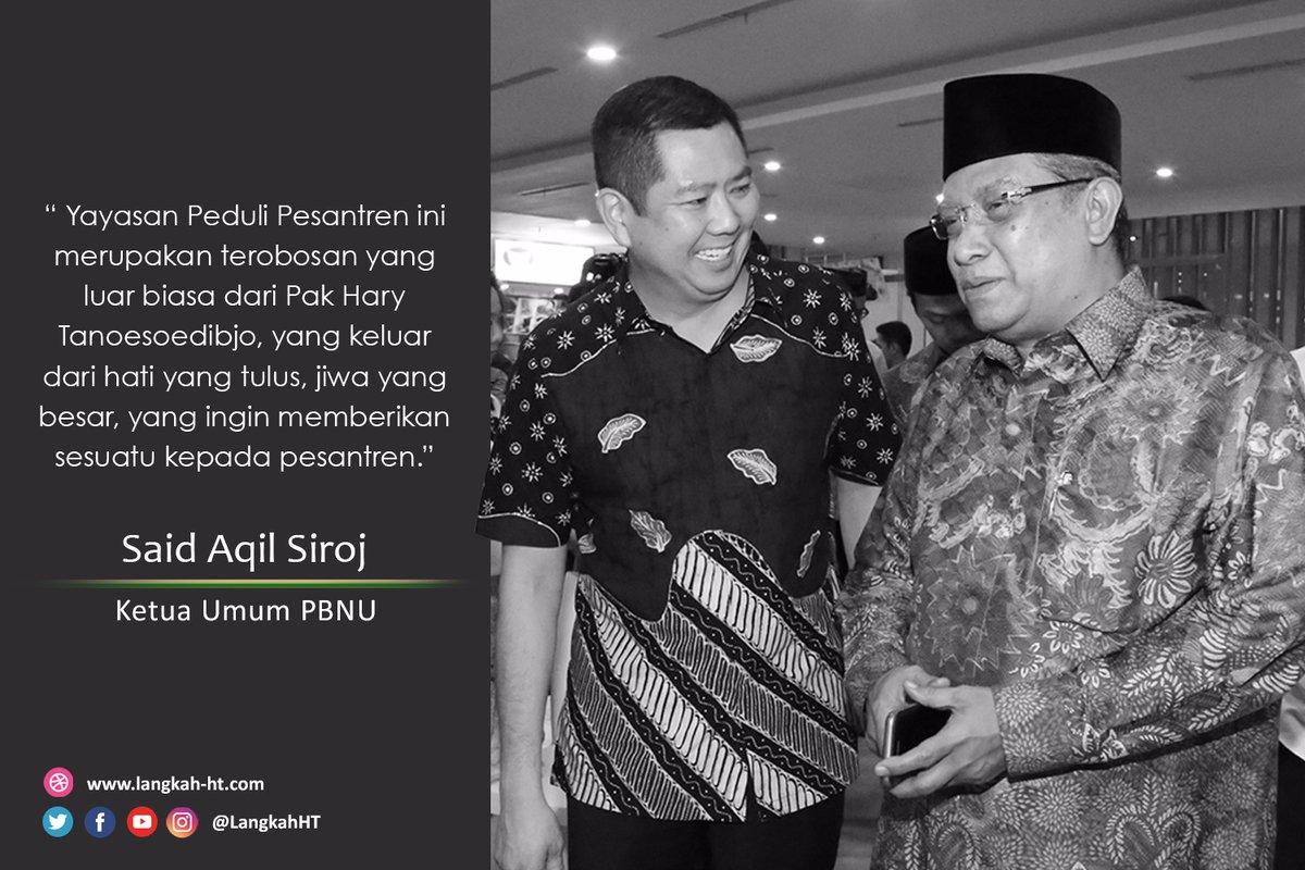 Ketua PBNU dan Hary Tanoesoedibjo
