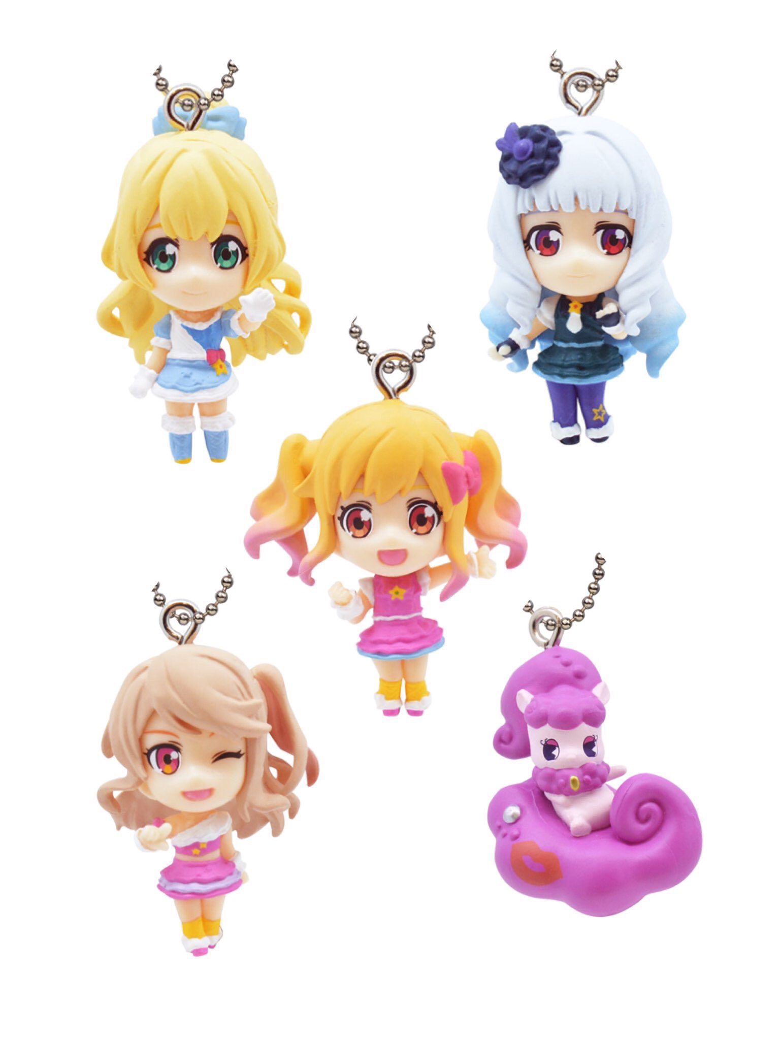アイカツスターズ マスコットコレクション　コンプセット アイカツ！シリーズ カプセルラバーマスコット02 − グッズ