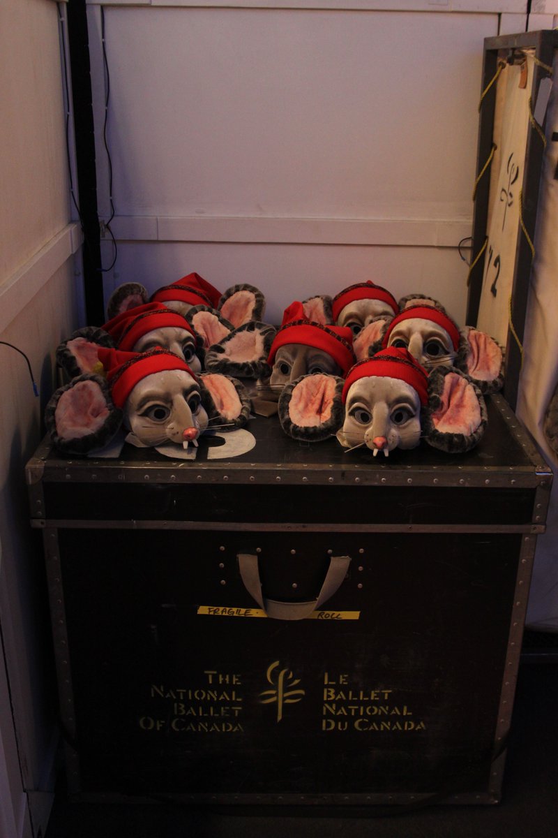 nationalballet's tweet photo. #BackstagewithGiorgio: Twas the night of #The NutcrackerNBC, when all through the house
Not a creature was stirring, not even a mouse. https://t.co/2Kkr5wzPmb