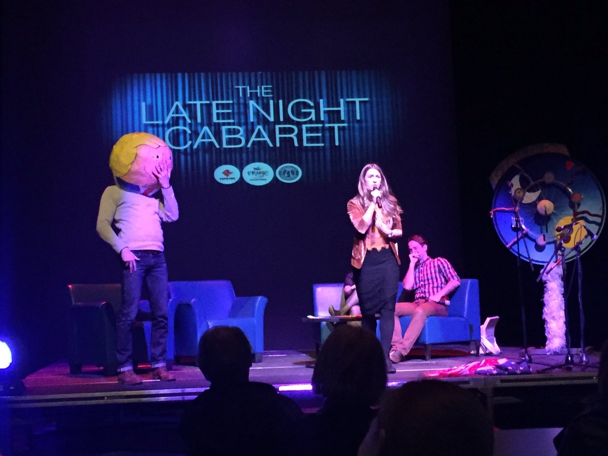 CatchtheKeys's tweet photo. The @LNC_YEG lip sync battle just got real #lnc2016 #yesthatstrump https://t.co/NJDhWZ3mtu
