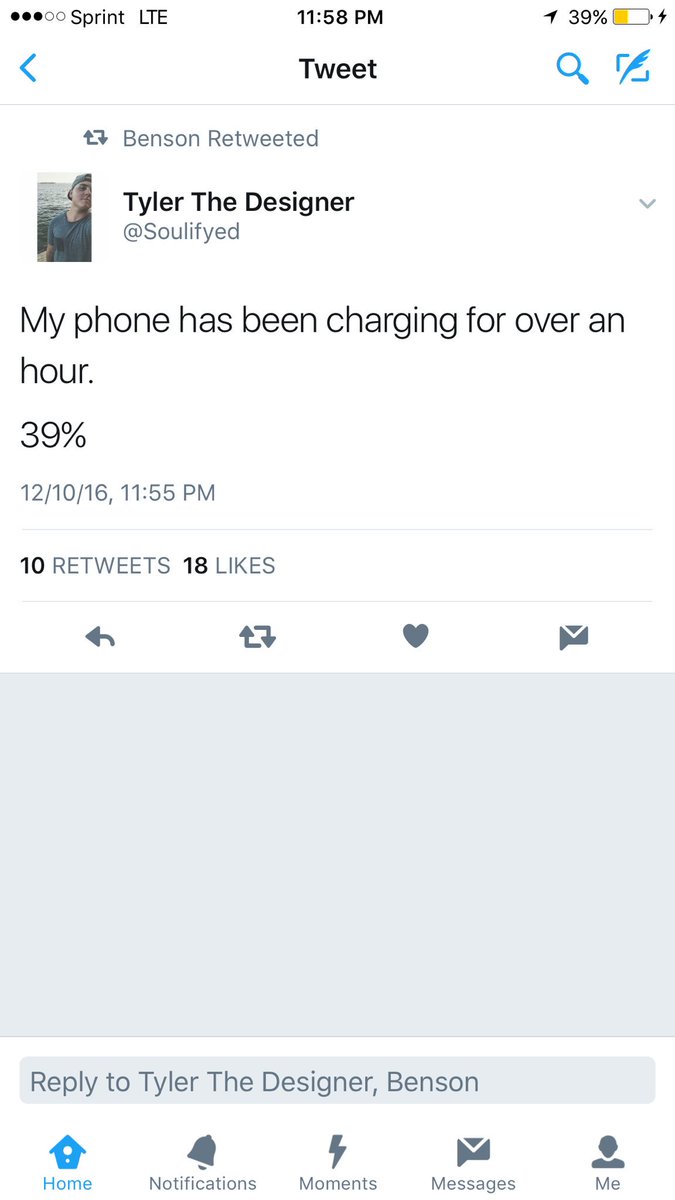 lux_brendan's tweet image. Same lol, look at my battery percentage