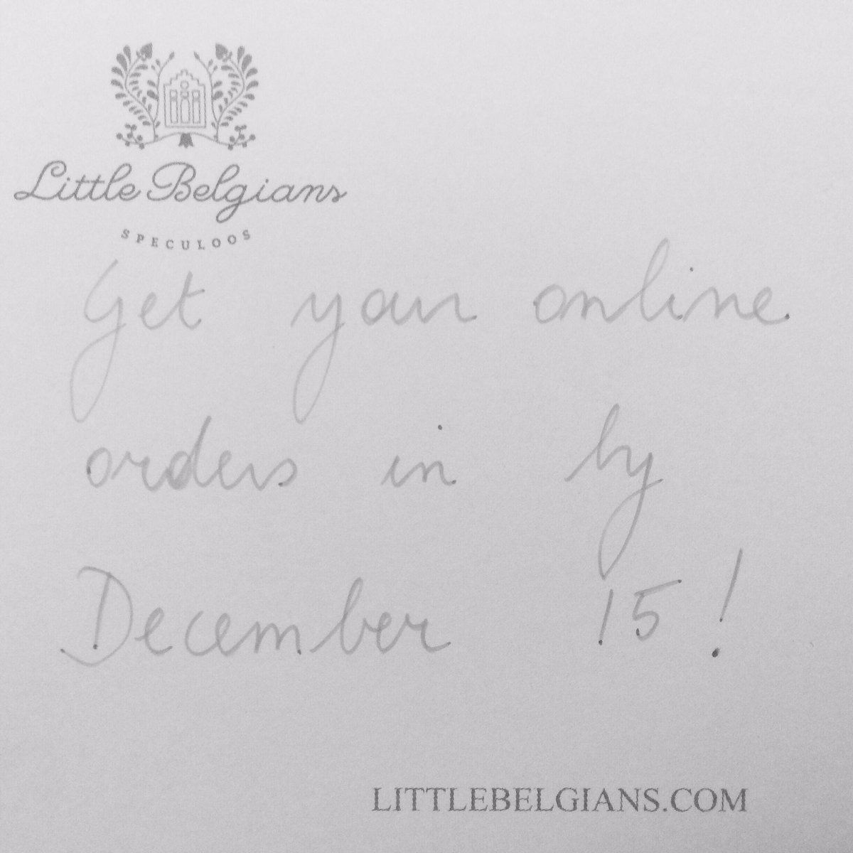 Special message from Santa's elves!