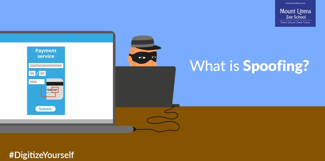 Mount_Litera's tweet image. Here’s a quick question for you! Do you know the meaning of Spoofing?
Go ahead and retweet your answer!

#DigitizeYourself