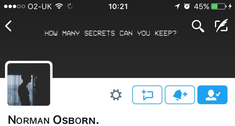 StygianPartner's tweet image. ~| This could be the start of something... sinister..