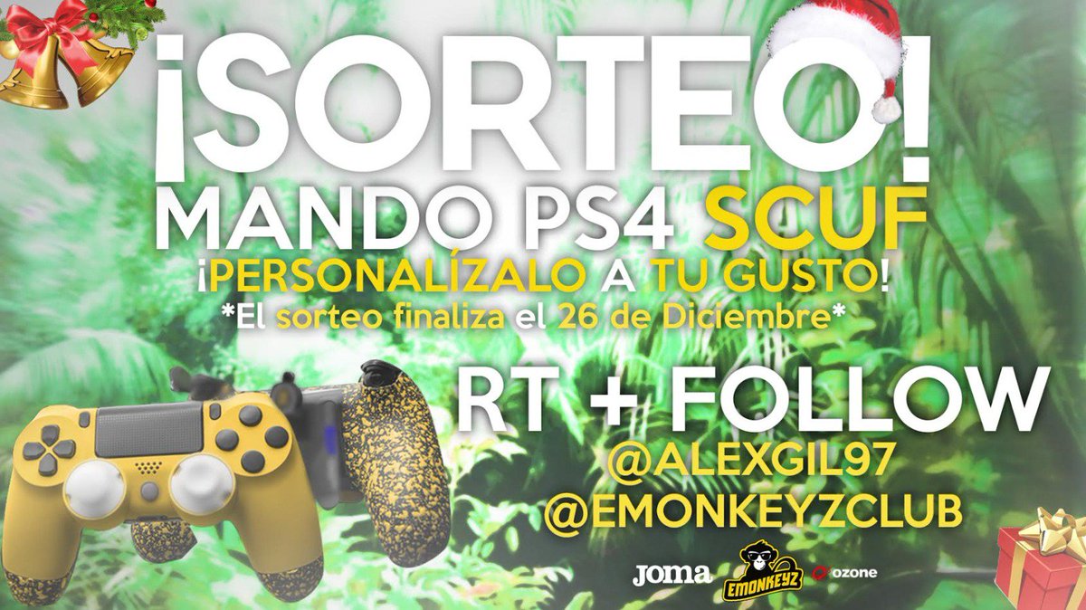 VVV_ESP's tweet image. Para celebrar el cumpleaños de @AlexGil97 queremos hacer un regalo... ¡Así que sorteamos un mando Scuf personalizable! Más info en la imagen