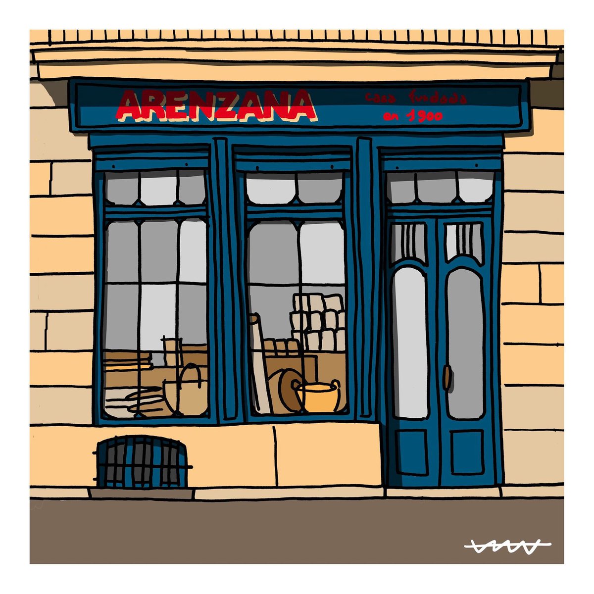 Otra de esos comercios con solera en Donosti; Arenzana!! Esta semana que viene más!!