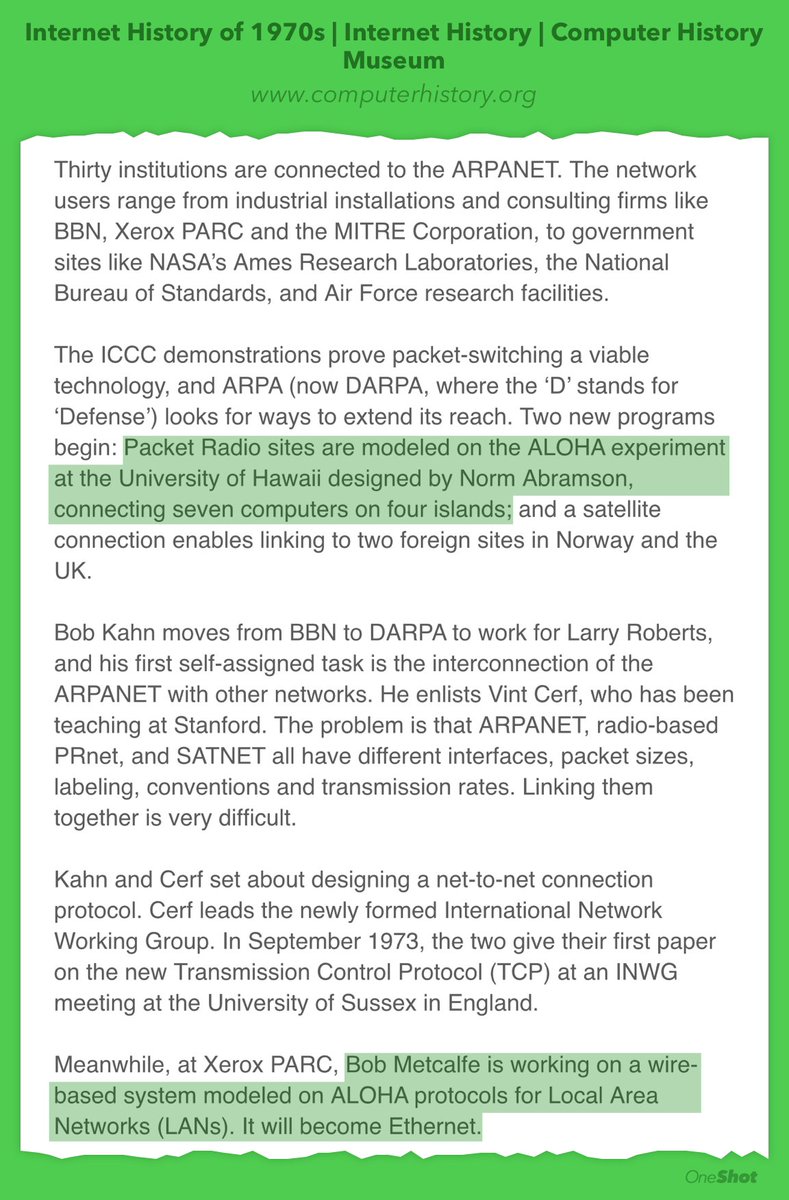 hawaii's tweet photo. Hawaii innovators helped pave the way to Ethernet and the modern internet @fpizarro @bytemarks https://t.co/0PLc73ZNLr https://t.co/JyaWhkx99y