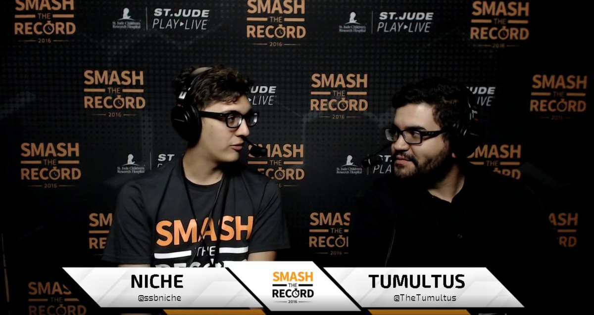 LowKeyTums's tweet photo. Electrifying commentary duo @SSBniche #STR2016 https://t.co/T31ZjVW94J