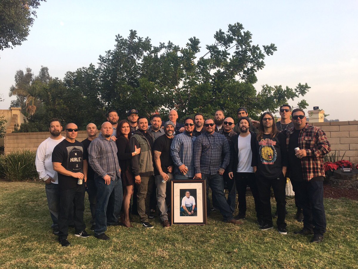 ryanries_'s tweet photo. Today I got to celebrate our boy Micheal Leaming's life AKA Kilo with my friends &amp; brothers. #GoneButNeverForgotten  #ripKILO https://t.co/aMl7Oso66D