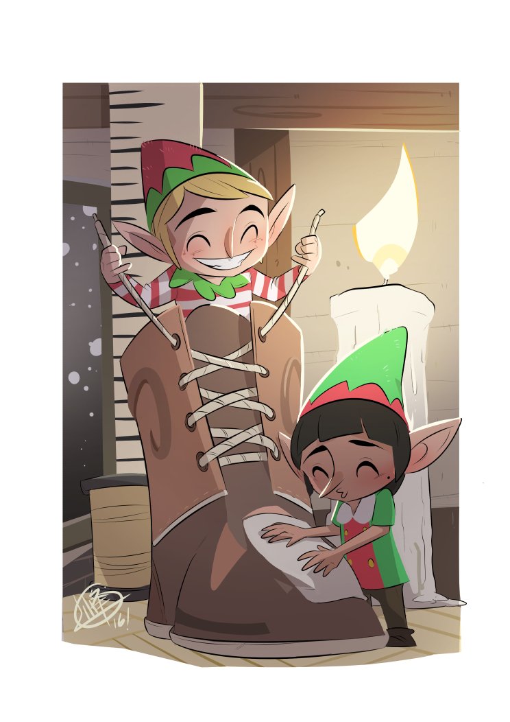 Linfongart's tweet photo. Mini Elvish Shoemakers! @AnimalAlphabets #AnimalAlphabets https://t.co/9JKLJdVYWp