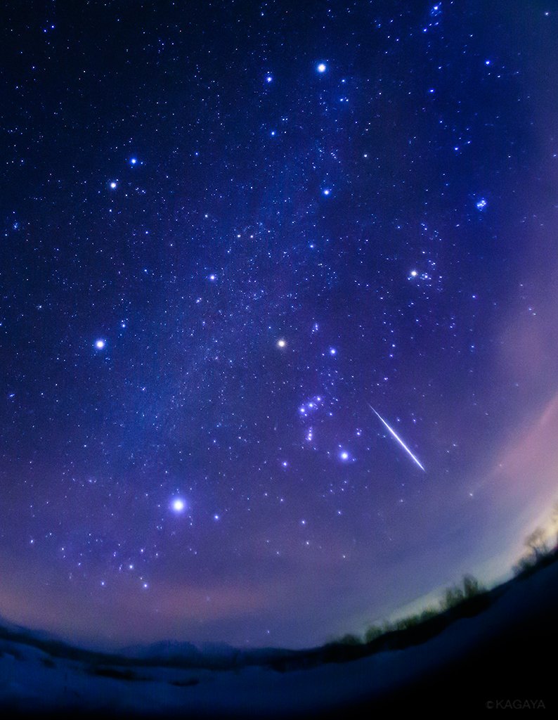 ふたご座流星群 星写真をみると なんだかわくわく Togetter