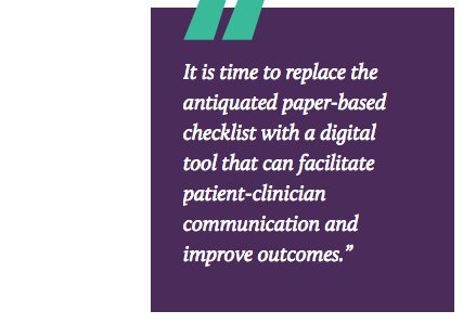 Doctella's tweet image. Patient-Centered Checklists: The Next Frontier for Engagement?
#Smartlists #PatientEngagement
buff.ly/2gGt4tF
