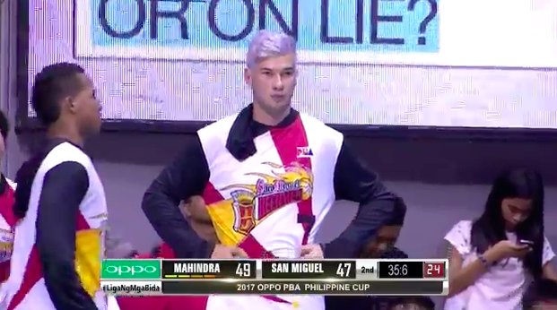 Can you guess <a href="/Arnoldvanopstal/">Arnold van Opstal</a>'s hair color?  #WeArePBA #LigaNgMgaBida #OPPOPBAPhilCup