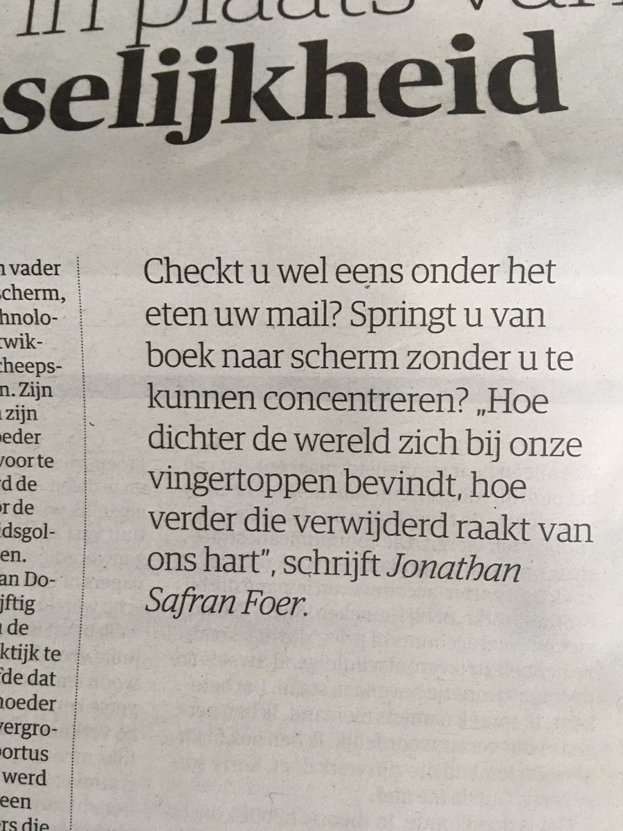 DanielleAlbek's tweet photo. Goed artikel in het @nrc, 'We geven informatie door in plaats van menselijkheid' https://t.co/gAw6omIYK8