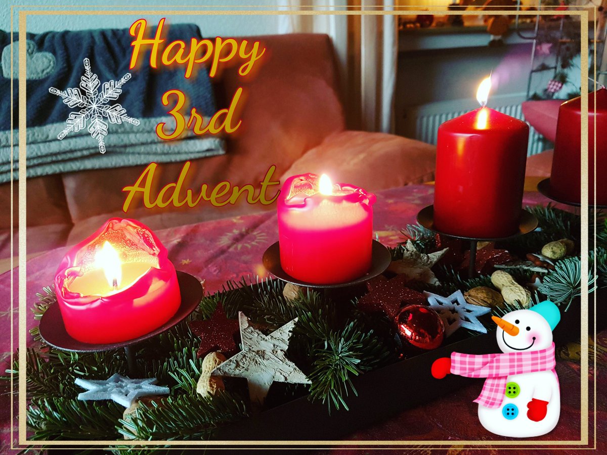 lallax3_'s tweet image. Happy 3rd Advent everyone❤
#3rdAdvent #Happy3rdAdvent #Advent #FamilyTime #ChristmasTime #Winter #Adventskranz #December #Xmas