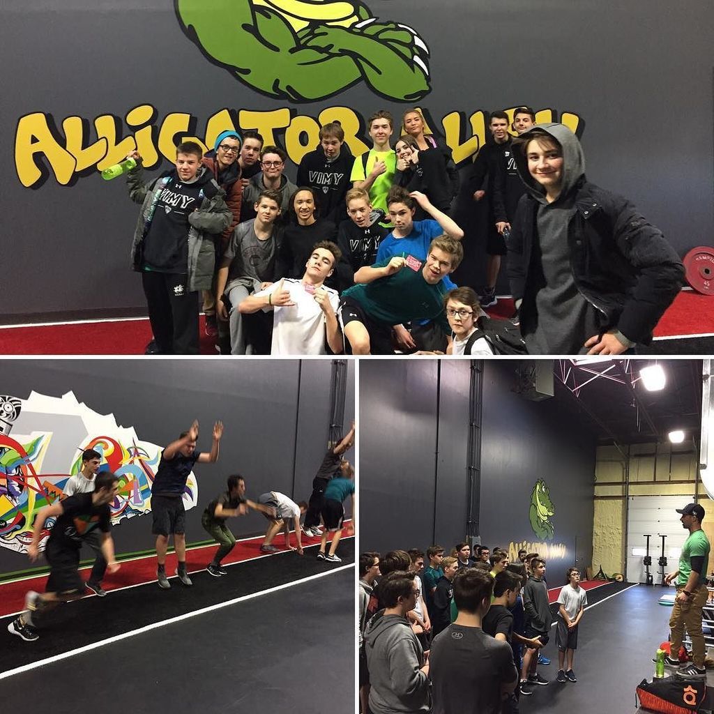 VimyAcademy's tweet photo. Getting ripped @alligator_alley_pt Check out those GC winners for the bear crawl challenge. #vimysportfit #vimyprou… https://t.co/27Zhngfr1D