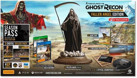 searchforgamers's tweet photo. Take a look at a few of Ghost Recon: Wildlands Packages. (Collection Edition's, Deluxe Edition etc) https://t.co/VCR3xYQF0e