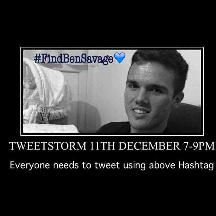 StacyCranfield's tweet image. Please re tweet if you can. Only 18 years old #findbensavage