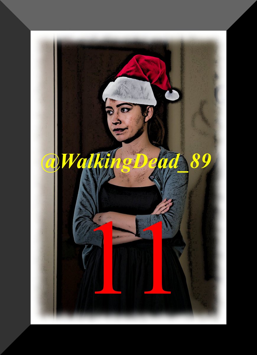 Torsten_Fanart's tweet image. #Happy11thDecember #Happy3rdAdvent &amp;amp; #TWD day with door 11 of my #TWDAdventCalendar the beautiful @cserratos🎄☺️🎄 @Let72Lobo @HerculesHandy
