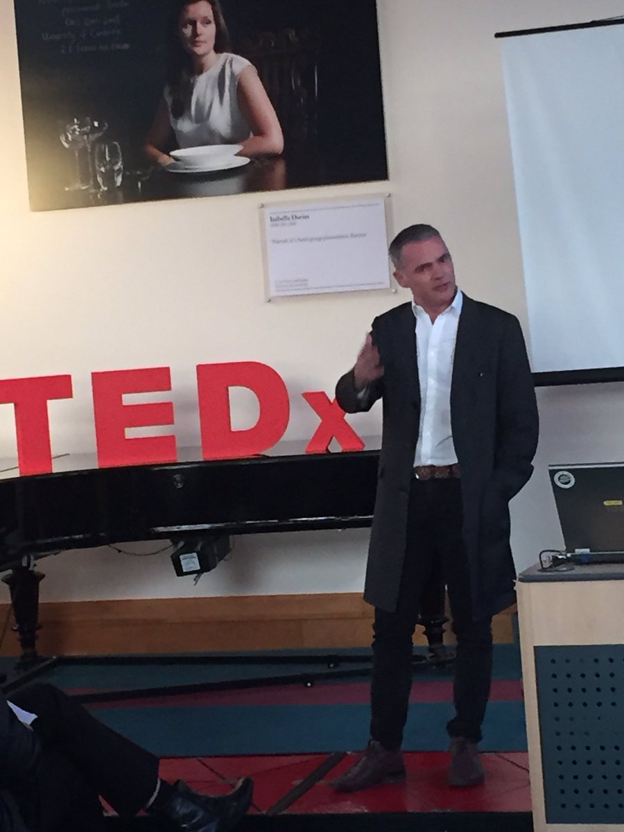 digitalmaverick's tweet image. Thrilled to hear now from @peterjukes at #tedxrms16 #pavegen