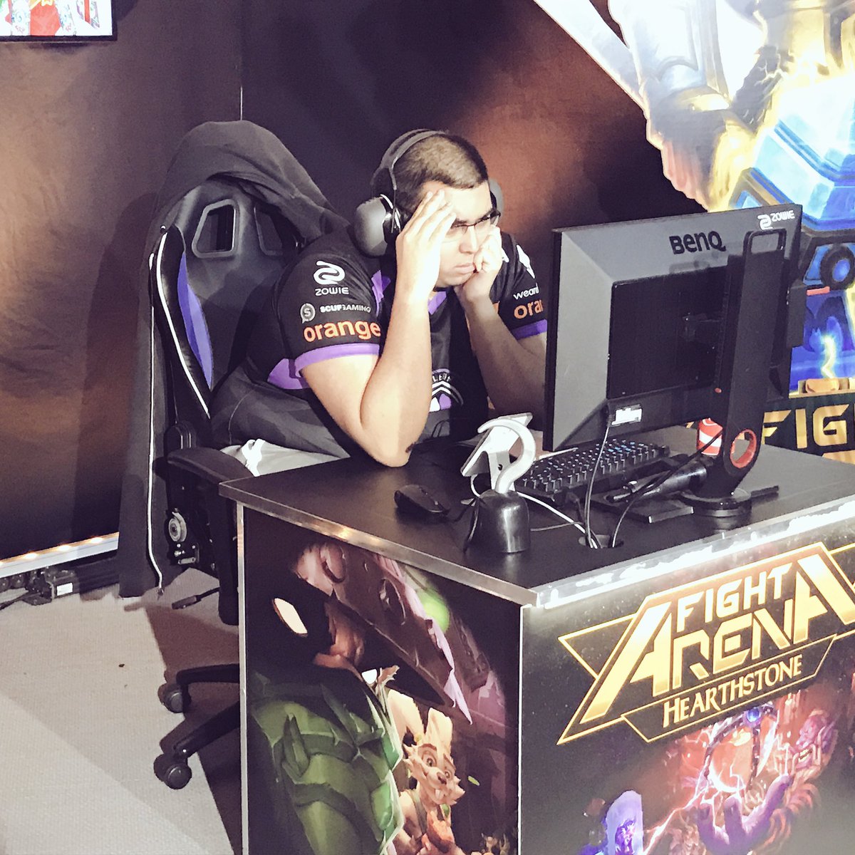 MGG_France's tweet photo. La grande finale de la #FightArena a commencé ! 😁
Qui de @VinzHS ou de @OrkanisHS sera le grand vainqueur ?
📺https://t.co/XQRQmJwDRB https://t.co/murXvCSlok