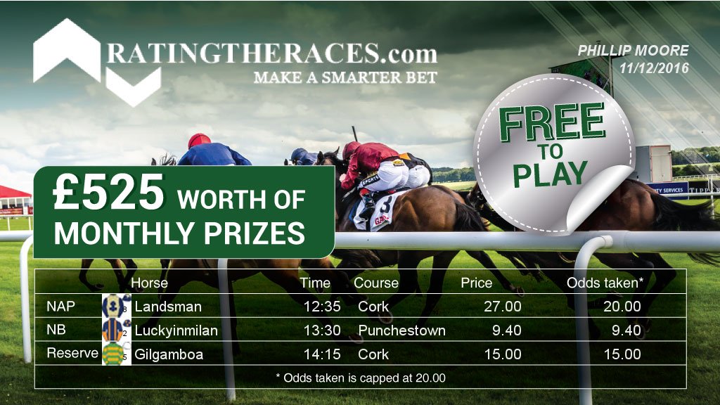 MooreWinners's tweet photo. My #RTRNaps are Landsman @ 12:35 &amp; Luckyinmilan @ 13:30 - Sponsored by @RTR_Official https://t.co/lL3ixJ6dMu