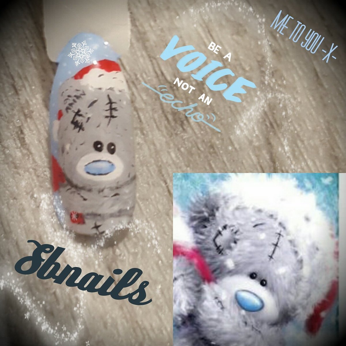 sbnails10's tweet photo. #freehand #christmasnails #teddys #animalprint #fashion #art #style #beautiful https://t.co/vOfYRIXoP0