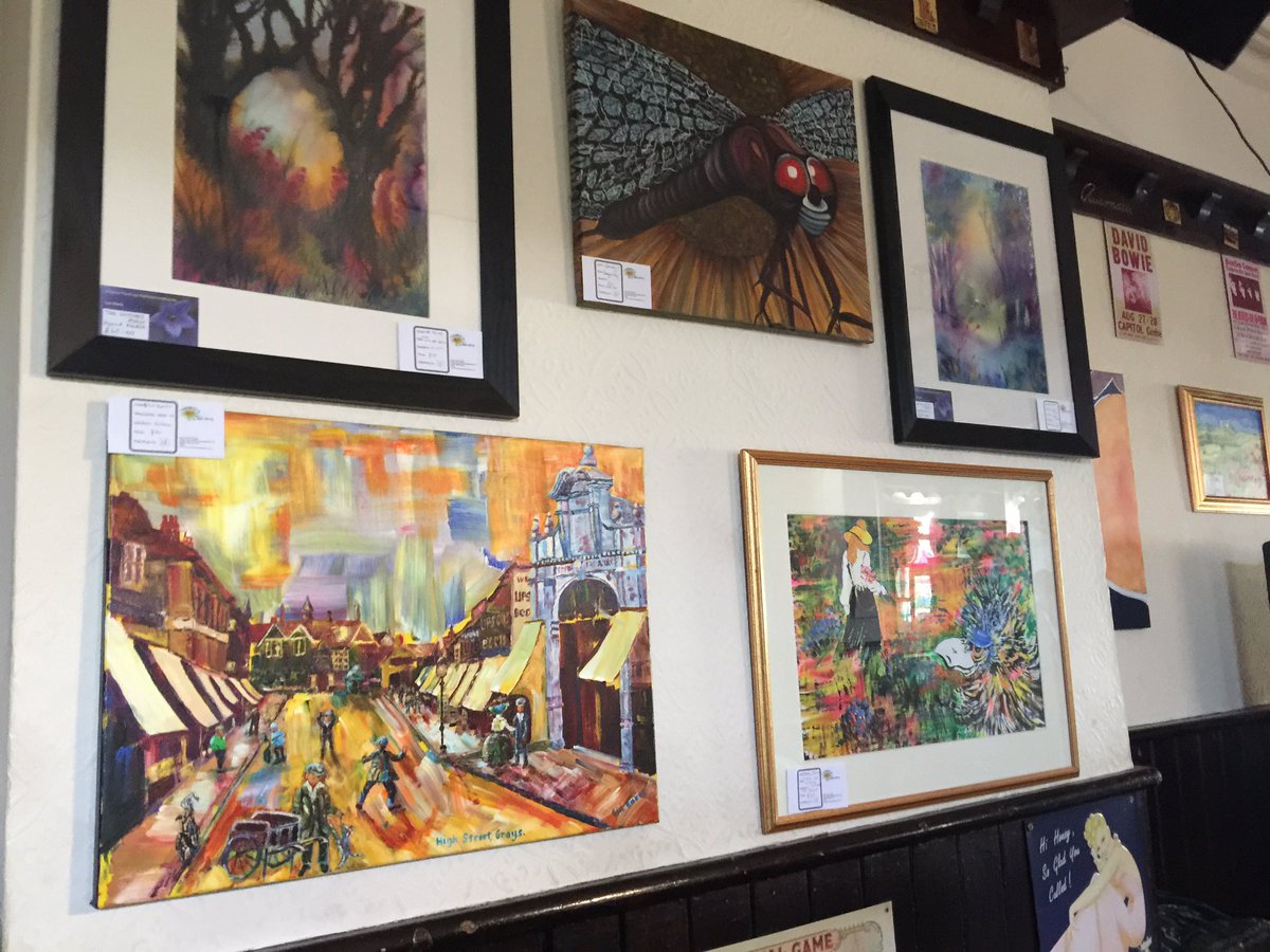 #artexhibition #grays @TraitorsGatePub