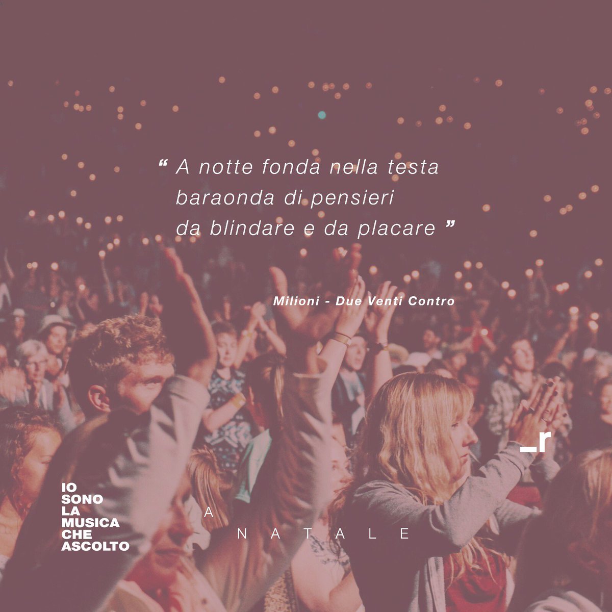 _resetfestival's tweet photo. Mettete da parte i cattivi pensieri e lasciatevi trasportare dalla buona Musica. Il 15 dicembre al @CAP10100.
#IoSonoLaMusicaCheAscolto https://t.co/NcfUgdpdHt