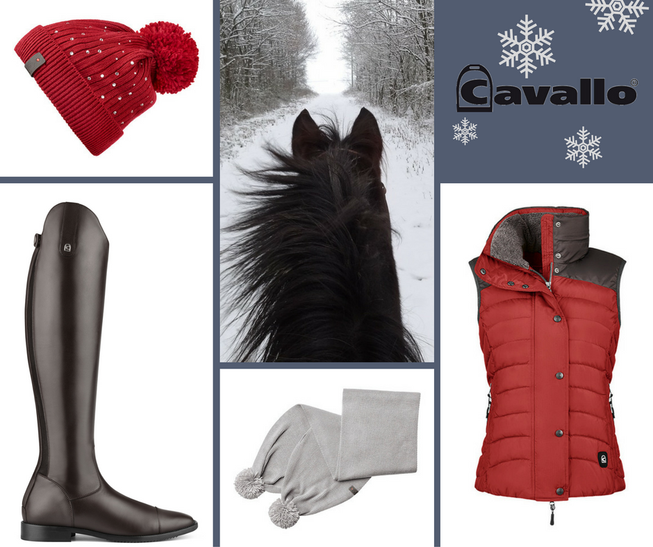 horseandhound's tweet image. Who's dreaming of a white Christmas @Cavallo #ad