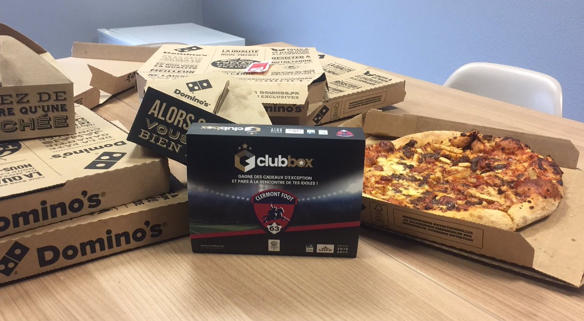 clubboxoff's tweet image. Déjeuner au top grâce à @DominosLigue2 👍🏼🍕#TeamClubbox